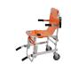Orange Stair Climbing Stretcher Manual Wheelchair With Stretcher Model For Patient
