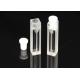 QS-284,P=10mm white color Semi-Micro cuvettes,highest purity material,low difference,fit scanning,durability,economic
