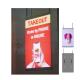 Full Color P2.5 Indoor Mirror Floor Hanging LED Digital Display With 4g Wifi Control