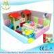 Hansel  plastic playground equipment for amusement indoor and  outdoor