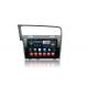 10 Inch Touch Screen Android 4.4 Gps Radio , Vw Golf 7 Gps Navigation System