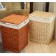 Rattan Wicker Willow Baby Toys Dirty Clothes Storage Laundry Basket ECO Friendly Fashion Baskets Decorations Furniture