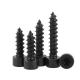 Carbon Steel Self Tapping Screws with Black Cylindrical Head Grade 8.8/10.9/12.9