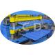 Wall Board Automated Roll Forming Machine , Roof Panel Roll Forming Machine Optional Color