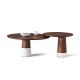 Oak Veneer Coffee Table Solid Wood Coffee Table For Living Room Hotel