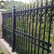 Wholesale 6ftx8ft garden black metal fences Wrought Iron Fence