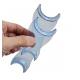 Clear/Clear Blue Double Head Lip Retractor Dental Lip Cheek Opener Stainless Steel Surgical Tool with CCC Certification