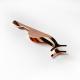Durable Beauty Makeup Tools Tweezers Type Rose Gold Color With OEM Services