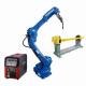 Yaskawa AR2010 Welding Robot With CNGBS Welding Positioner And Megment Welder For Automative