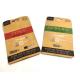 Tear Notch Kraft Paper Packaging Bags For Electronic Component USB Cable