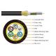 2-36 core Span 100 M PE AT jacket sheath G652D Single jacket outdoor ADSS Fiber Optical Cable