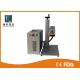 Bearing Mini Portable Laser Marking Machine Mopa Marking Colors On Stainless Steel