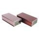 Wooden Grain Transfer Aluminium Window Extrusion Profile 6063-T5