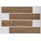 CE ISO Listed Dark Brown Wood Look Porcelain Tile High - Tech Building Materials