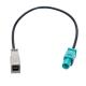 FAKRA To GT5 Bluetooth Connector Tnc Cable Assembly GSM Automotive