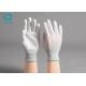Clean Room Anti Static Carbon Fiber PU Palm Coated Gloves