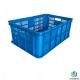 Durable Agricultural Plastic Fruit And Vegetable Crates Customized Logo