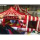 Large Inflatable Fun City Cute Circus Clown Jumping House For Toddler