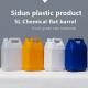 Electronic Chemicals Plastic Bottle With Handle 5L Plastic Jerry Can Leakproof