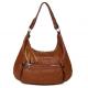 Lady Style 100% Great Leather Brown Cute Shoulder Bag Handbag #2219