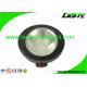 10000lux Water-Proof Cordless Mining Lights , 143g LED Mining Cap Lamp Easy To Carry