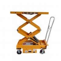 800w Mobile Lift Tables Portable Material Handling Lift Table Electric DC 1010x520mm