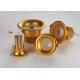 Cambered Surface Recessed LED Downlight With Pure Gold Thread Welding Solid