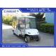 24km/H 2 Passenger Golf Cart , Enclosed Cargo Box Golf Cart 15% Climbing Ability