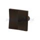 1 2/5 Oil Rubbed Bronze Cabinet Pulls Knobs / Rectangular Cabinet Knobs