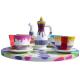 Movable Teacup Amusement Ride 6 Cups Load 24 Seats Diameter 6m