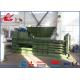 1000KG Bale Waste Paper Balers Horizontal Baling Machine PLC System Controlled