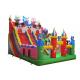 Animal Large Inflatable Slide For Adults / Children 0.9mm PVC Material Made