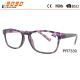 Classic culling reading glasses with plastic frame ,plastic  hinge, silver metal pins
