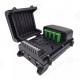 Pole Mounting 16 Port SC 16 Cores Or LC 32 Cores Adapter Fiber Optic Distribution Box