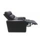 Rock Headrest Modern Power Recliner Chair , Single Home Theater Seat Luxury Style