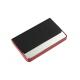 Brand Magnetic Card Case PU Leather Zinc Alloy Metal Card Holders Name