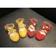 Summer Little Kids Ankle Strap Ballet Flats