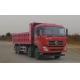 385HP Red Color Used Heavy Duty Trucks , Diesel Second Hand Dumper Truck