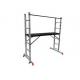 Household  Aluminium Scaffolding Ladder 2x6 150kgs / 330 Lbs  Load Capacity
