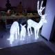 3D LED christmas acrylic deer motif light