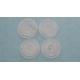 PET 90 mm Diameter Clear Flat Paper Cup Lids for Cold Drink Paper Cups
