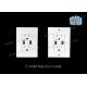 Smart High Speed USB Charger 15A Tamper - Resistant Outlet Indoor Use Only