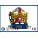 ISO Hydraulic Roof Ridge Cap Roll Forming Machine with Industrial GCr15 Roller