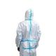 Disposable Full Body Anti Dust Hazard Medical Isolation Protective  Suit