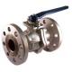 Stainless Steel 2 Piece Full Port Ball Valve with Flanged Connection Class 300