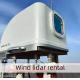 Rental 50-200m Measurement Wind Lidar 4hz Sample Frequency -50~50m/S Wind Speed