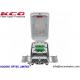 16 FTTH Drop Cable Port Fiber Access Terminal Box KCO-0416W White Color ABS PC Material