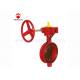 Wafer Type Signal Butterfly Valve For Fire Fighting System UL FM Approved