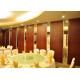 Acoustic Movable Partition Walls , VIP Wooden Partition Door