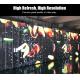 Waterproof Transparent LED Screen with Item Led Transparent Screen and Cabinet Weight 6.2kg